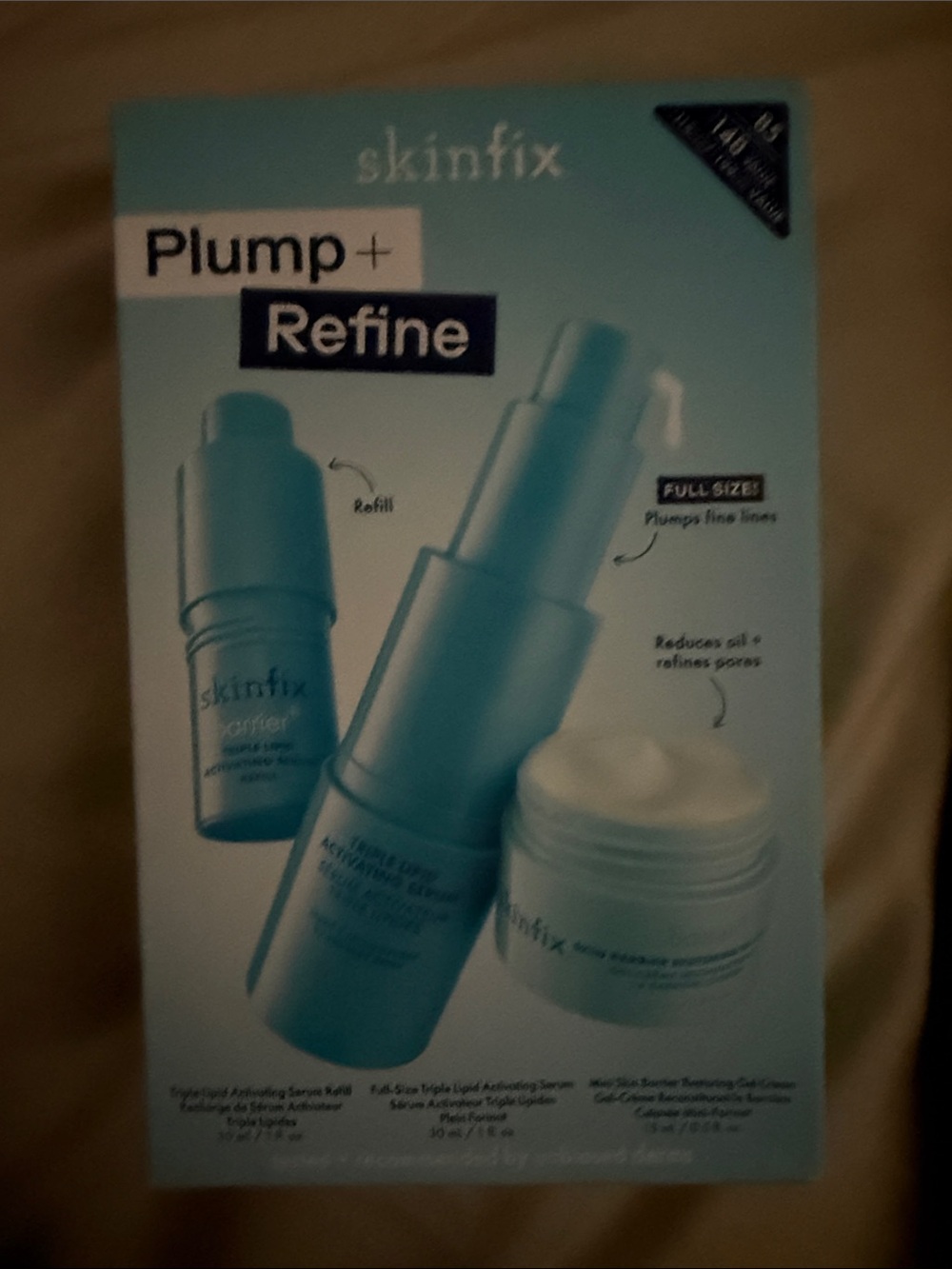 Skinfix Plump + Refine Skincare Set